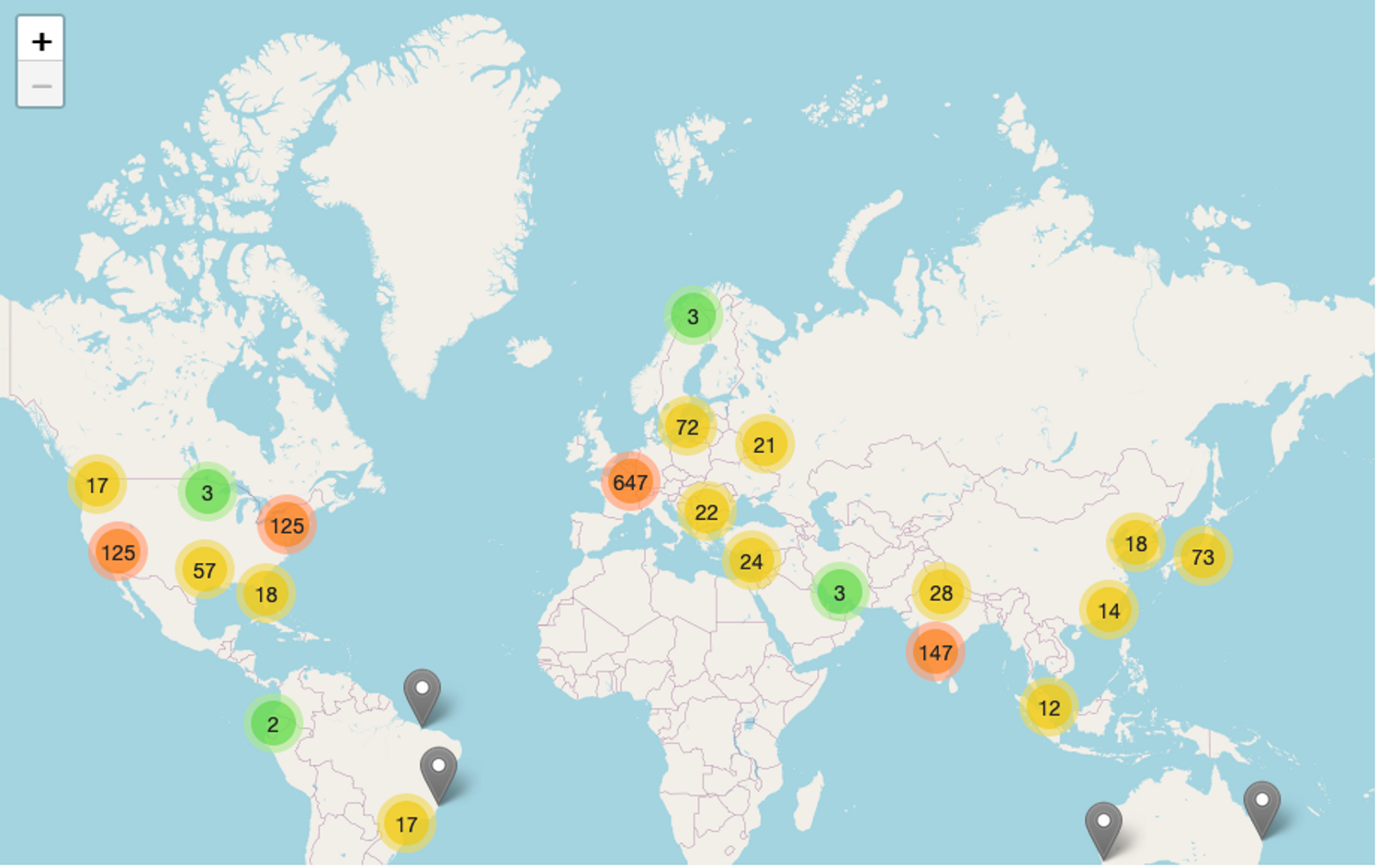 global supplier network on satsearch