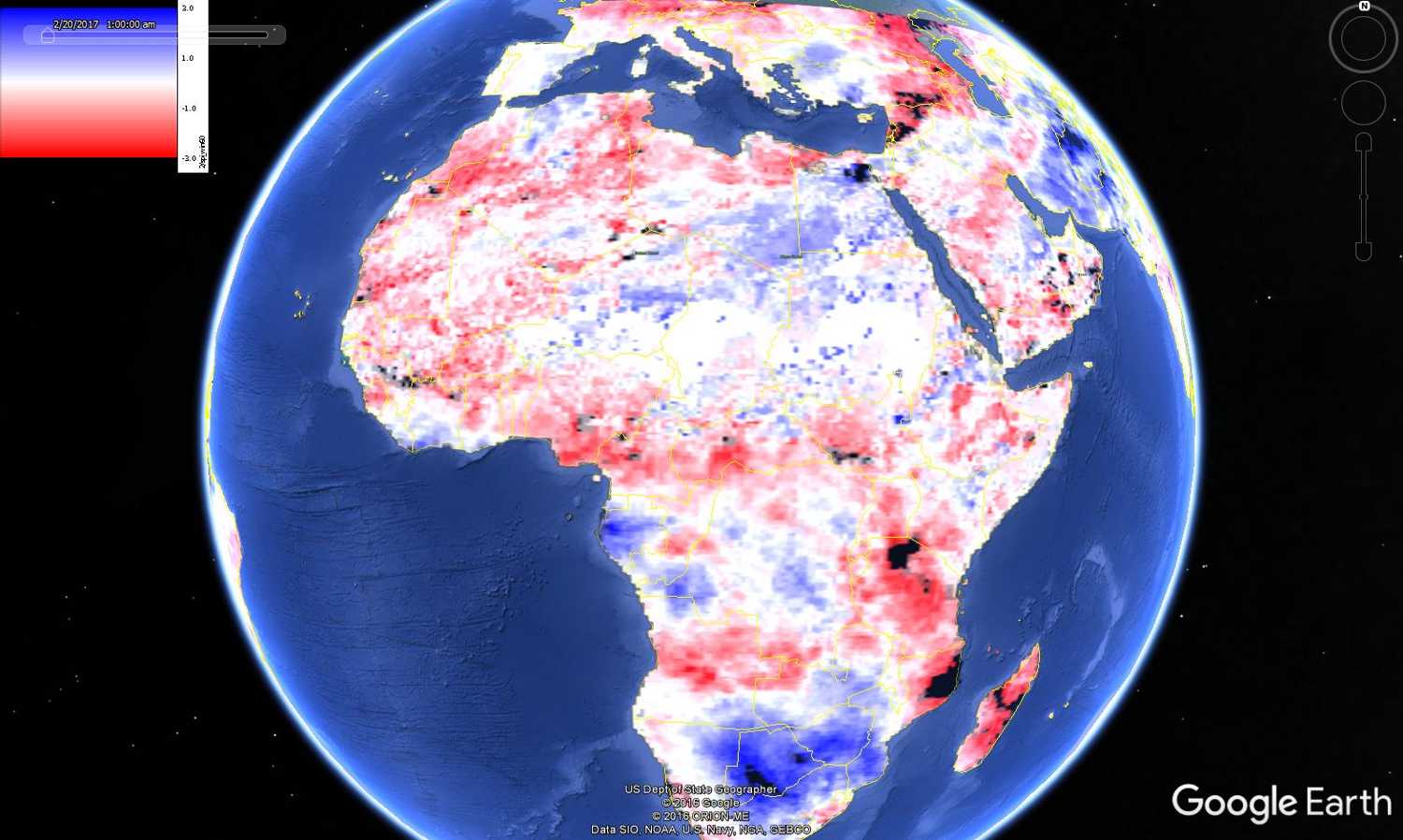 Weather Impact monitors drought world-wide