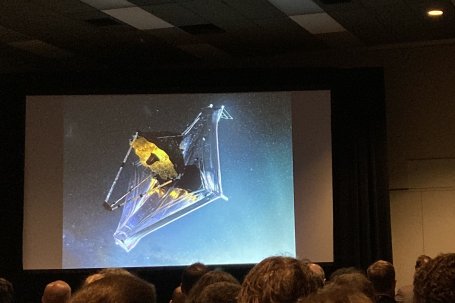 Plenaire presentatie over de James Webb ruimtetelescoop