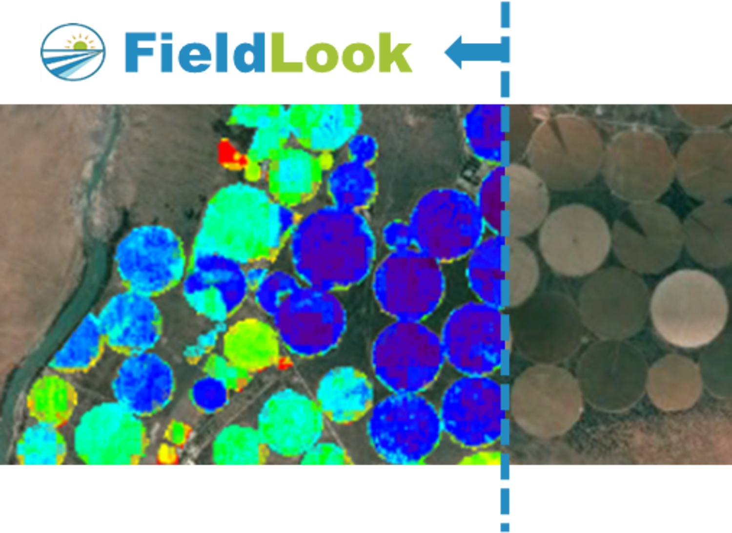 Example of individual field monitoring; PiMapping® data for irrigated pivots in South Africa