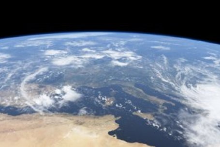 De aarde vanuit de ruimte (beeld ESA)