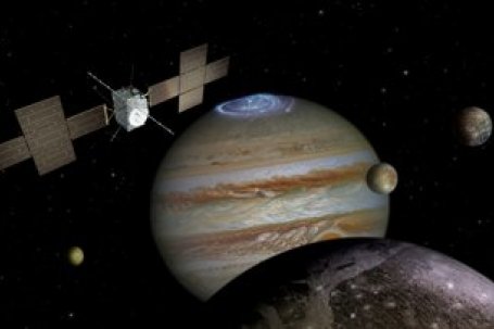 Juice at the Jiovian system (image: ESA)