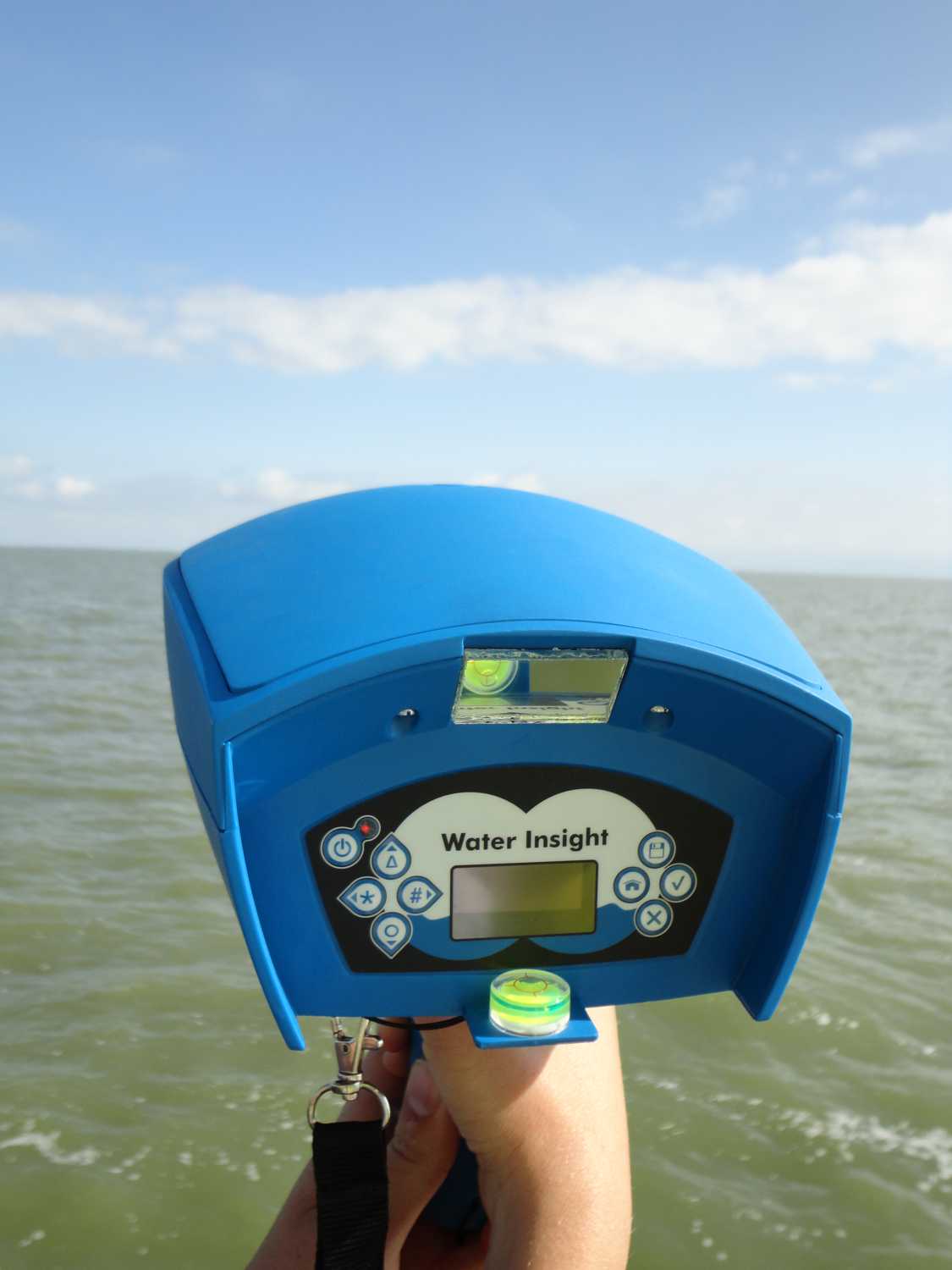 Hand held WISP-3 water quality scanner