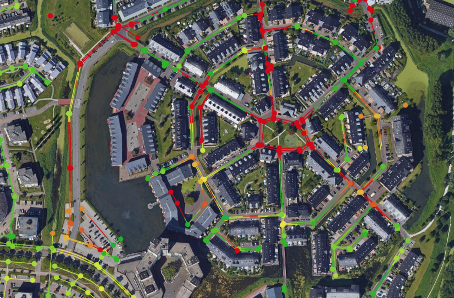 Runoff prediction for the sewage system