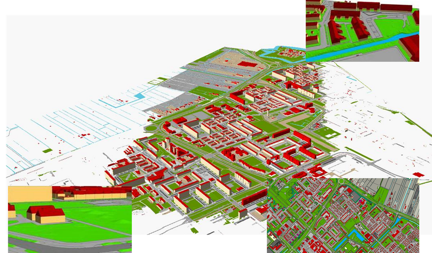 3D models are the foundation for flood risk modelling and solar panel suitability analyses 