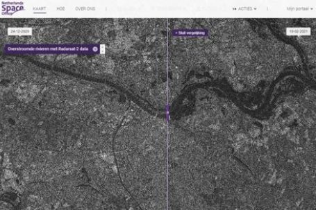 User story over overstroomde rivieren met Radarsat-2 data