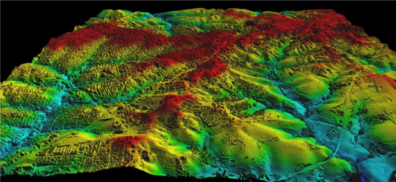 DSM created from WorldView3 satellite imagery using ERDAS IMAGINE