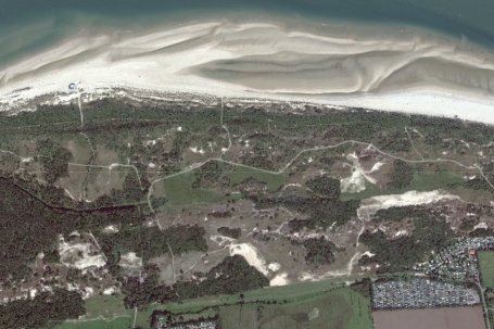Dunes in Province of Zeeland. Source; Satellietdataportaal, Pleaides-Neo, 6th of September 2023.